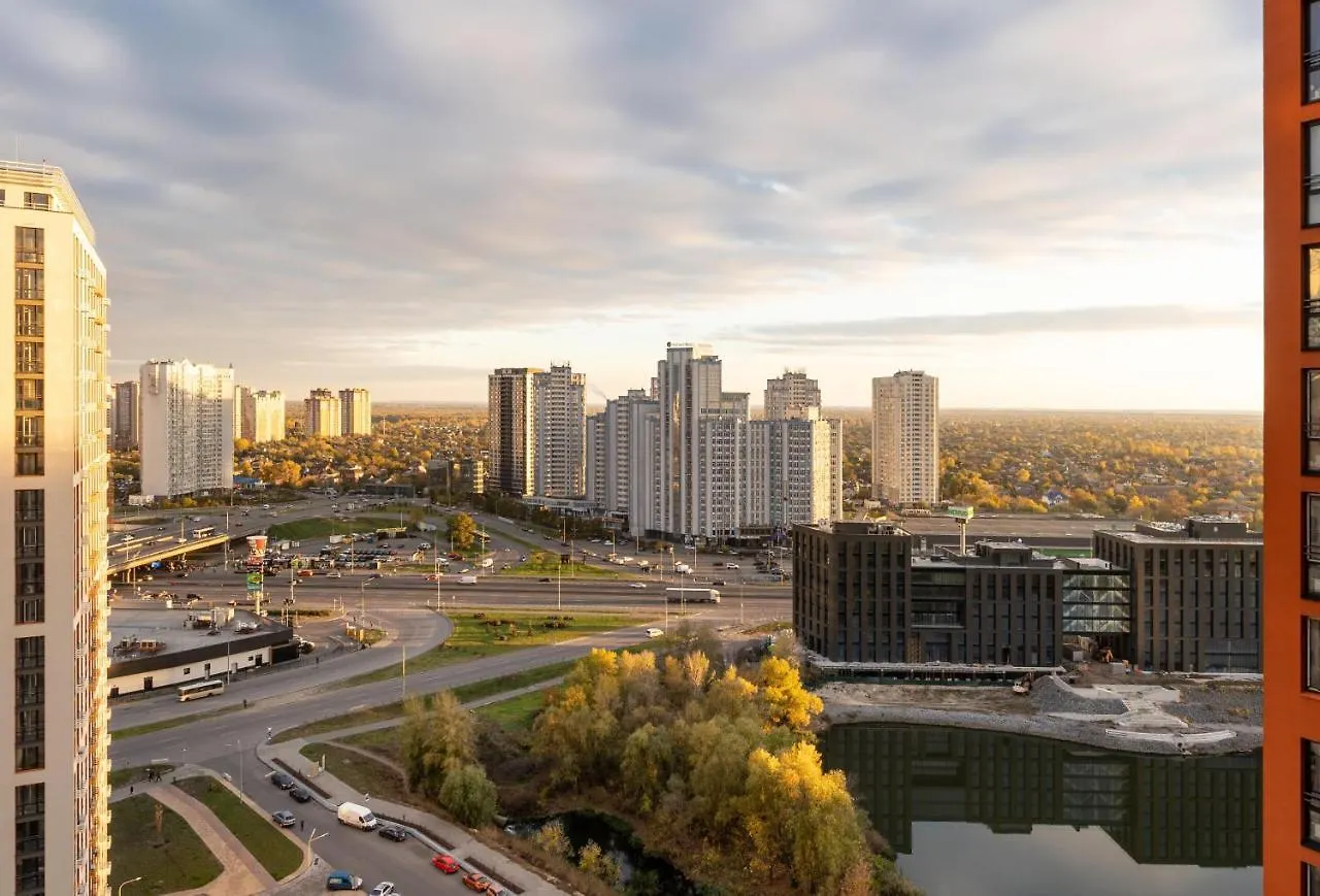 Lejlighed Лучшие Апартаменты В Жк Seven Днепровская Набережная Осокорки Kyiv
